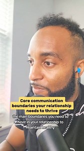 Core communication boundaries your relationship needs to thrive . . #relationshipadvice #RelationshipTips #datingcoach #relationshipgoals | Los Acie