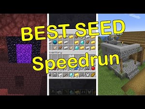BEST Speedrun Seed for Java 1.19/1.19.1/1.19.2 | Minecraft