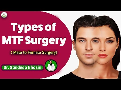 Types of MTF Surgery Explained Clearly | Male to Female Transformation by Dr. Sandeep Bhasin, Delhi