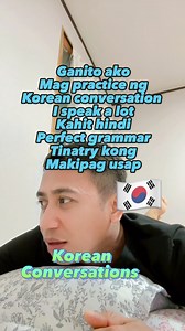 45K views · 2.1K reactions | Hindi nako nag lagay ng subtitle, tinatamad ako , sample lang naman po ito kung paano ma enhance ung speaking natin pag nandito na tayo sa korea ok Kaya kahit wrong grammar try to speak a lot mag iimprove din yan katagalan | Randy vibes | Facebook