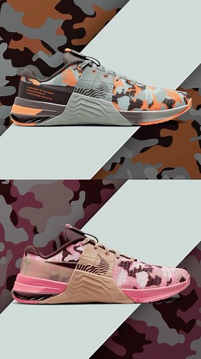 Camo Lovers - Special Edition Camo Nike Metcon 8 AMPs are here! - Orange Camo (Unisex) - Pink Camo (Women’s) LINK IN BIO FREE & FAST Shipping (U.S. Only) 🇺🇸 #nikemetcon #niketraining #Nike #nike #boxbasics #nikemetconclub @nikemetconclub #nikemetcontribe @nikemetcontribe @asmanyreviewsasposssible @nataliethompson8 @wodprep | Box Basics