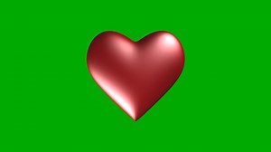 Corazón Enamorado Chroma Key - Free video on Pixabay