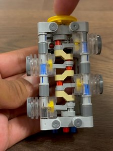 LEGO Technic 4 Cylinders Boxer Engine Speed Build & Test #lego #technic #legotechnic #legoengine #boxerengine #enginediy | Bricks Master Builders