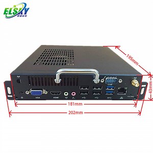 [Hot Item] Processor I3/I5/I7 with 4GB DDR3 RAM and OPS-H81 Dual Display of H81 Chipset 128GB Msata