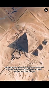 1.3K views | Aerial view of the pyramids showcases their impressive size and the precision | Ancient Knowledge | Facebook