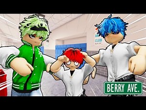 LOVED BY A HANDSOME BULLY IN HIGH SCHOOL | Roblox gay story 🏳️‍🌈| BERRY AVENUE RP