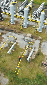 Aerial View Gas Production Large Gas Stock Footage Video (100% Royalty-free) 3779862865 | Shutterstock