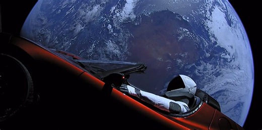 Mysterious 'asteroid' orbiting Planet Earth is actually Elon Musk's car