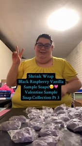 19K views · 308 reactions | Shrink Wrap Black Raspberry Vanilla Sample Soaps!☺️Valentine Sample Soap Collection Pt 3 craftyslaughter.com Available 1/12/26 | Crafty Slaughter LLC | Facebook