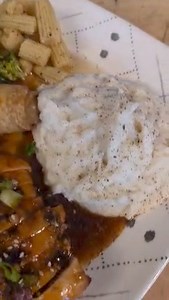 Smoked Chicken breast seasoned with Kosmo's Q Competition BBQ Products "Honey killer bee 🐝" in a Teriyaki sauce with mashed potatoes, baby corn, broccoli & egg roll 🤤. #itjustwins #teamkosmosq #kosmosq #bbq #barbecue #barbeque #chicken #meat #fire #smoke #yum #delicious #flavorful #dinner #sharingiscaring #outdoors #outdoorcooking #getoutside #cooking | Smell that Smoke Bbq M.K.E