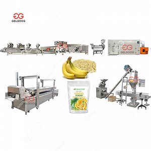 [Hot Item] Gelgoog Banana Powder Plantain Flour Processing Plant Dry Yam Powder Plantain Flour Making Machine in Nigeria