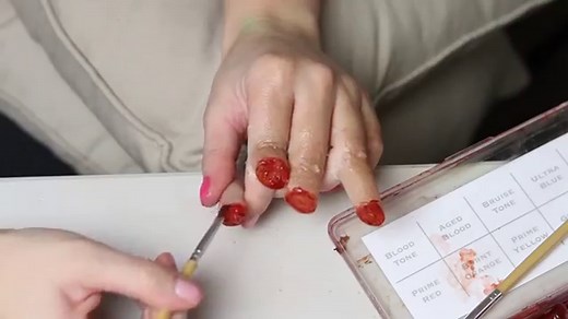 Severed Fingers Makeup Tutorial | Freakmo