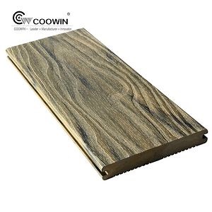 [Hot Item] 3D Embossing Deep Wood Grain WPC Composite Decking