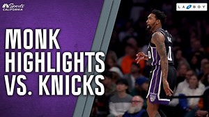 1.5K views | Malik Monk highlights: Watch Kings star score 31 points vs. Knicks | NBC Sports Bay Area / California | Facebook