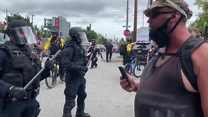 *******************🔥🔥 #NEW 🔥🔥**************** MUST WATCH!!!! State Troopers In Portland Getting Harrassed By #Antifa Plus Woman Gets Arrested For Revving Her Scooter Motor In Crowd Posted Below......Protest Officially Over!!!!! #PortlandProtest | Christina Aguayo News