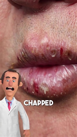 Dr. Pickle on Instagram: "What are chapped lips? follow Dr. Pickle for MORE ‼️ #doctor #health"