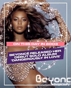 2.1K views · 34 reactions | Beyonce's 'Dangerously In Love' has been credited for laying down the foundation for her future albums like 'B'Day', '4', and 'Lemonade'. Critics and fans alike, consider it the start of her transition from pop star to cultural icon...and we're here for it! #OnThisDay #Beyonce #DangerouslyInLove #CrazyInLove #MeMyselfAndI #NaughtyGirl #BabyBoy | KiSS 92.5 | Facebook