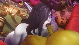 blizzard entertainment, warcraft, world of warcraft, goblin (warcraft), void elf - Rule 34 World