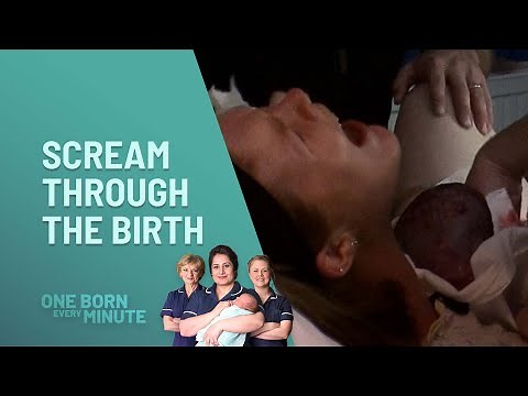Does Screaming Help During Childbirth? | One Born Every Minute | Channel 10