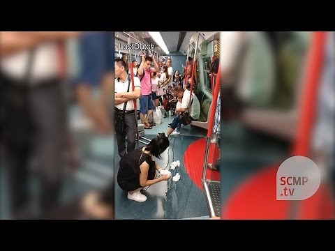 Mainlander child pees on Hong Kong MTR train on National Day holiday