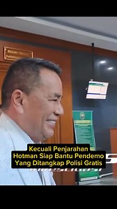 1.9M views · 48K reactions | Hotman siap bantu pendemo yg ditangkap, gratis #hotman #demo #mahasiswa #ojol #brimob #dpr #ahmadsahroni | Evii Nuraeni | Facebook
