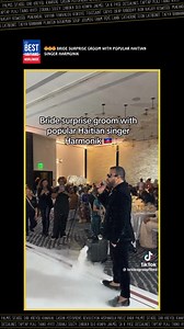 🤩🤩🤩 Bride surprise groom with popular Haitian singer Harmonik @bricksgroupfilms Advertise to the Best Haitians Worldwide, join the Exclusive Newsletter, link in bio: bento.me/besthaitiansworldwide #EmpowerHaitianEntrepreneurs #GlobalHaitianCommunity #HaitianBusinessNetwork #HaitianEntrepreneurship #GrowYourBusiness #ExpandYourAudience #HaitianBusinesses #WorldwideVisibility #GlobalNetwork #Haiti #Haitian #BlackBusinessOwners #HaitianCulture #HaitianComedy #HaitianMusic #509 #BHW #BestHaitians