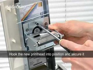 Magicard ID Card printer - Replacing the printhead