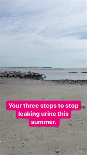 Do these three things to stop leaking urine this summer. I want you to let go of what is not working. If you tried something and it isn’t working, stop. Because most likely, you are creating yucky habits unintentionally. Let’s focus on what I want you to do… 0. Stop peeing just in case unless 0. Right after sex 0. Right before bed 0. A car ride longer than 1.5 hours. 0. I want you to stop rushing to the toilet. This causes your nervous system to absolutely panicked which is going to make your bl