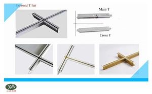 [Hot Item] Suspended Ceiling Grid Tee Bar, Flat T Bar for Ceiling