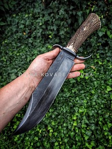 Very Large Bowie Style Kitchen Knife - Etsy