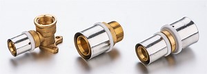 [Hot Item] Straight Coupling Brass Compression Pipe Fitting for Pex-Al-Pex Pipe