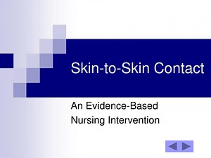 Skin-to-Skin Contact - SlideServe