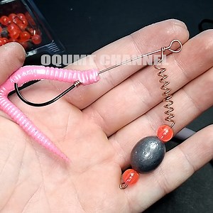 Shock Absorber Bass Fishing Rig From Professional Anglers - Full Video #bassfishing #angler #fisherman #fishinglife #anglers #diy #diyfishing #bassfishingnation #bassfishingismylife | Oqumt