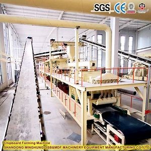 [Hot Item] Rice Husk Chipboard Manufacturing Making Machine with Sugarcane Bagasse