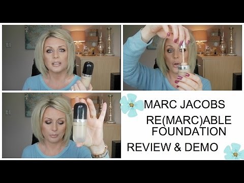 MARC JACOBS RE(MARC)ABLE FOUNDATION - REVIEW&DEMO