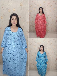 623 reactions · 28 shares | Premium Cotton Full Sleeve Maxi 殺 3XL Size Size - 54, Long - 55 Price - 650 tk | Elite Shopping | Facebook
