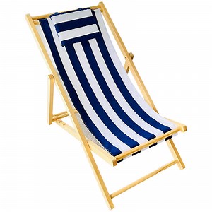[Hot Item] Wooden Beach Chairs with Armrests Outdoor Portable Lunch Break Solid Wood Folding Beach Chair