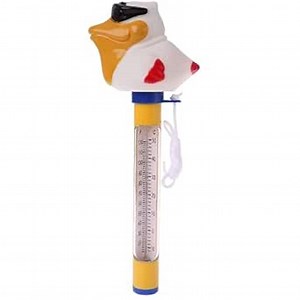 Floating Pool Thermometer - Large Easy Read Water Temperature Gauge for Swimming Pools, Spas, Hot Tubs, Ice Bath, Cold Plunge, Ponds and Jacuzzi - Pool Accessories and Toys