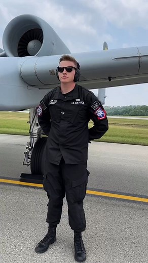 YOUR HOMETOWN HERO: SrA Collin McCoy - McCoy is from York, Pennsylvania and enlisted as a crew chief in 2019. He joined the Air Force to start a life and family of his own. Fun fact about McCoy is that him and his wife wear crocs to the gym #Airshow #AirshowLife #AirshowPhotography #AviationDisplay #Aerobatics #AirshowSeason #AircraftDisplay #AirshowPilot #AirshowLove #FlyIn #AeroExpo #AirshowThrills #AirshowWeekend #AirshowFan #AirshowAction #AirshowExperience #AirshowEntertainment #AirshowComm