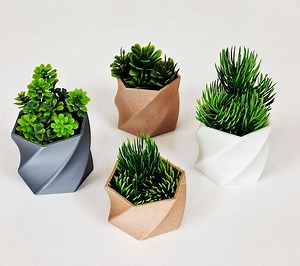 3D Printed Bonsai Planter: Modern Home Decor (3D Printable STL Digital File) - Etsy