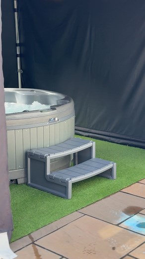 Platinum package setup in parbold!! #RelaxAndUnwind #summer2025 #halfterm #hottubpackages #hottubin #hottubinstallations #hottubhiresouthport #hottubsouthport #summerholidays #makingmemories | Hot Tubs Southport