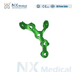 [Hot Item] Nx Medical Orthopedic Variable Angle LCP Radius Fragment Titanium Locking Plate for Ulna Fixation