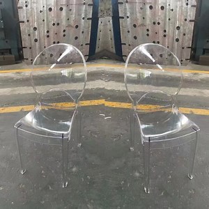 [Hot Item] Modern Design Populor Transparent Acrylic Ghost Chair for Hotel Party