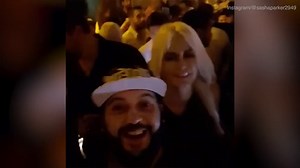 British lawyer Sasha Parker parties in Dubai nightclub with friend
