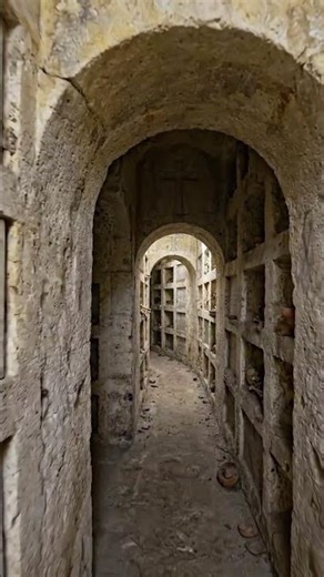 Deep Inside the Forgotten Roman Catacombs: An Untouched Journey Through History #ancientrelics