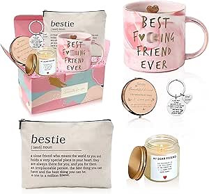 Best Friend Birthday Gifts For Women, Unique Friendship Gifts For Women, Bff, Bestie