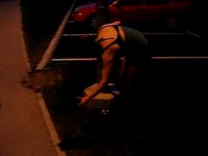 Drunk girl going home after Umek part2