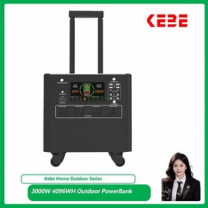 [Hot Item] UPS 3500W AC/DC Solar System 110V/220V Generators LiFePO4 Cell Power Bank 1500W 3500W Portable Power Station