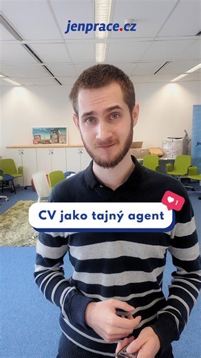 10K views | Vytvořte si CV jako tajný agent 亮 | Práce a Brigády | Facebook