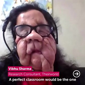 ♻️ Share this post and join us this #DisabilityPride Month in advocating for learning environments that provide the right support and tools to ensure ALL students can learn. #DisabilityRights #DisabilityInclusion | Theirworld